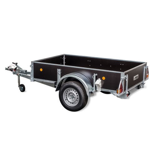 Tipping trailer - PK-E series - _SIGG - semi-mounted / single-axle ...