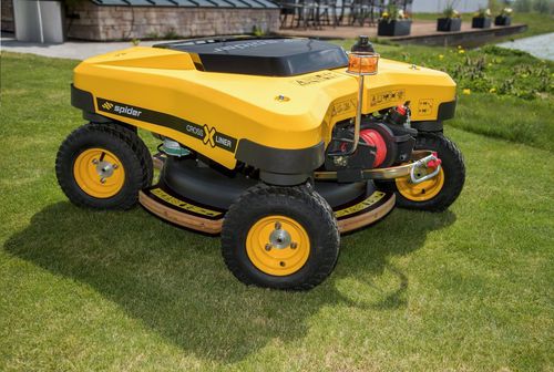 Robotic lawn mower - CROSS LINER - Spider Mowers - electric / for sloped terrain