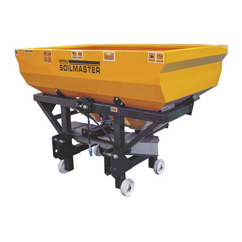 Mounted fertilizer spreader - SMFRS series - Soil Master / Kara Ova - solid / liquid / double-disc