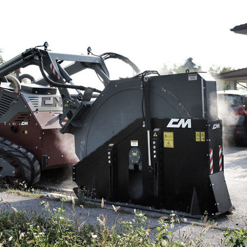 Single-wheel ditcher - TM 200 - CM SRL - hydraulic