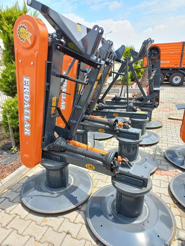 Mounted mower - ERDALLAR AGRICULTURAL MACHINERY - drum / 8 blades / 6 blades