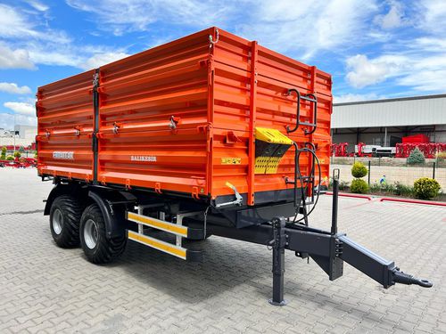Tipping trailer - TND-100-23 - ERDALLAR AGRICULTURAL MACHINERY - tandem axle / agricultural / 10 ton