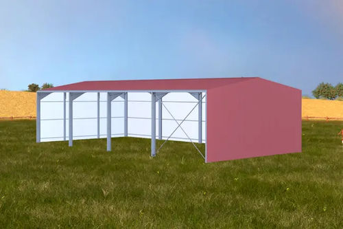 Modular storage building - Batimentsmoinschers.com - prefab / galvanized