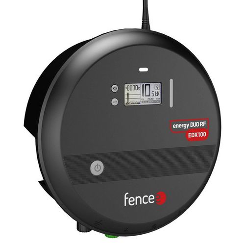 Smart fence energizer - Energy DUO RF EDX100 - VNT ELECTRONICS S.R.O. - battery-powered / plug-in / for horses