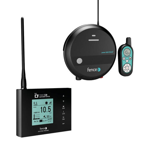 Fence energizer control unit - Energizer 2J + 1 gateway - VNT ELECTRONICS S.R.O. - digital / wireless / smart