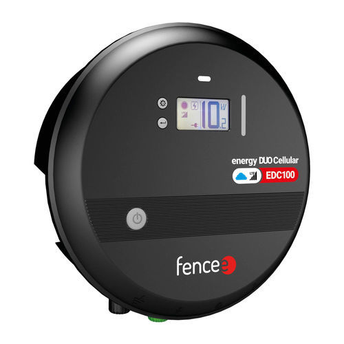 Smart fence energizer - EDC100 - VNT ELECTRONICS S.R.O. - battery-powered / plug-in / goat