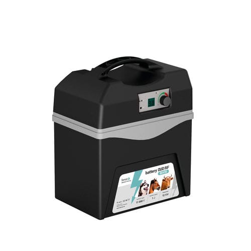 Battery-powered fence energizer - BDX10 - VNT ELECTRONICS S.R.O. - plug-in / solar-powered / electric netting