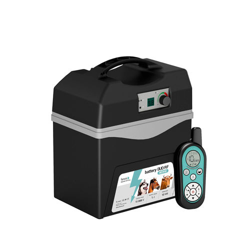 Battery-powered fence energizer - DUO RF BDX - VNT ELECTRONICS S.R.O. - plug-in / solar-powered / electric netting