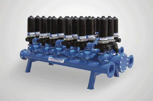 Irrigation disc filter - Explorer - FILTROMATIC - cartridge / carbon steel / automatic