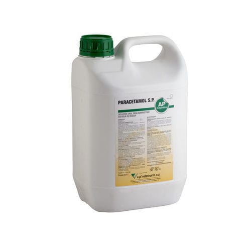 Antipyretic feed additive - PARACETAMOL S.P. - S.P. VETERINARIA, S.A. - for pigs / liquid