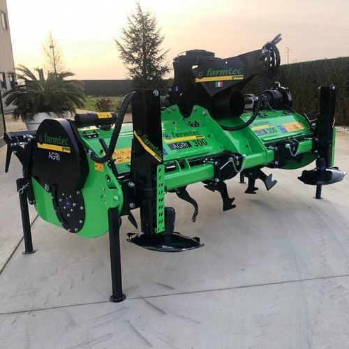 Rotary plough - AGRI series - FARMTEC Srl - disc / mounted / folding