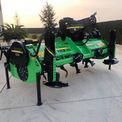 Rotary plow - AGRI - FARMTEC GREEN Srl - not specified / mounted / with hydraulic adjustment