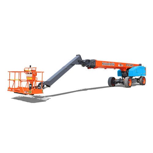 Self-propelled aerial platform - BT41HRT - Zhejiang Dingli Machinery Co,Ltd - electric / 4 wheel drive