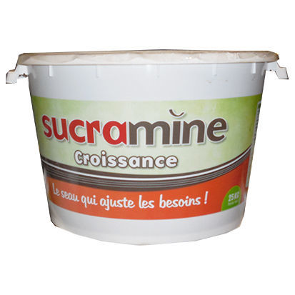 Cattle mineral bucket - SUCRAMINE CROISSANCE - NUTRI-CONCEPT - goat