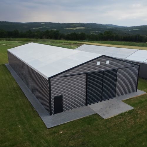 Livestock warehouse - SKAVSKA HALE SP. Z O.O. - modular / PVC