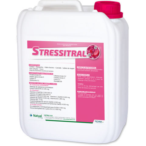 Animal nutritional supplement - STRESSITRAL - NATUAL - poultry / vitamin / magnesium