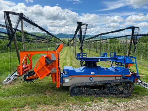 Robotic harrow - SLOPEHELPER - tine / weeding