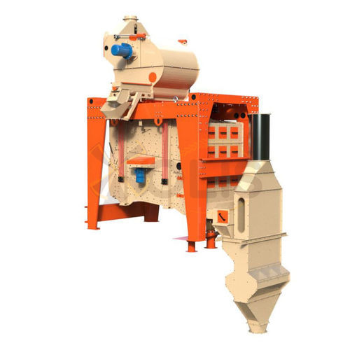 Grain pre-cleaner - HORIZONT-К-300	 - OLIS - vibrating mesh / with cyclone / separator