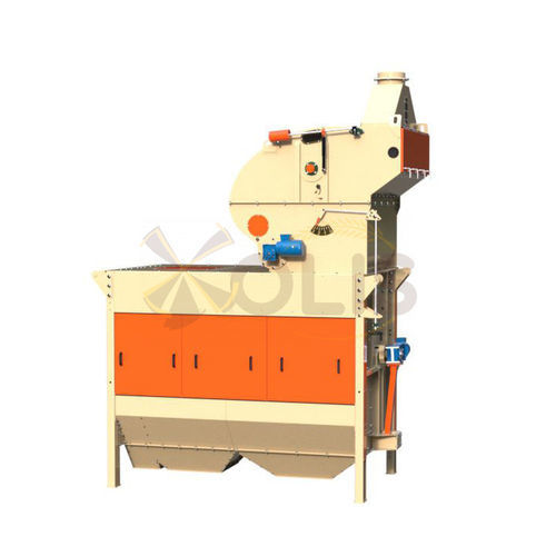Grain pre-cleaner - SКО-200 - OLIS - Rotary drum / separator / with aspirator