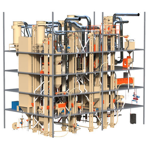 Oat agricultural processing line - 60 - OLIS