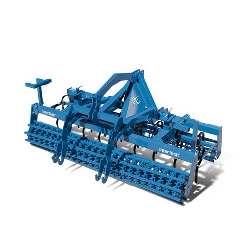 Power harrow - BAU series - P.P.H.U. INTER-TECH Piotr Jankowski - tine / with roller / depth control