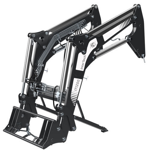 Compact tractor front loader - IT 1200 - P.P.H.U. INTER-TECH Piotr Jankowski