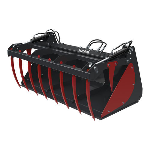 Silage unloading shovel bucket - SLK series - P.P.H.U. INTER-TECH Piotr Jankowski - for agricultural maintenance / for telehandlers