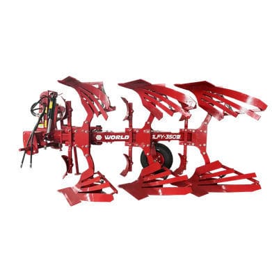 Reversible plough - 1LYF-350  - Jiangsu WORLD Agricultural Machinery Co., Ltd. - mouldboard / mounted