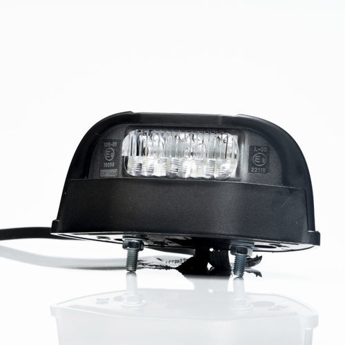 LED license plate lighting - FT-260 - FRISTOM SP. Z O.O. SP.K. - white / 12 V / panel-mount