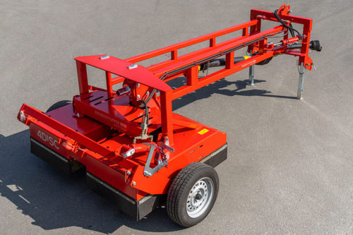 4-row haulm topper - T series - 4Disc GmbH - 1-row