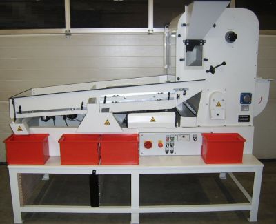 Laboratory seed cleaner - MINI 380–LS3 - Samatec Saatguttechnik Maschinenbau GmbH - seed / vibrating mesh / automatic