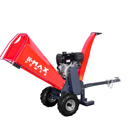 Towed wood chipper - DR-GS-15H - Yongkang Maxpower technology Co., Ltd. - gasoline engine