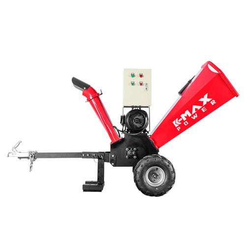 Electric wood chipper - DR-WC-15E - Yongkang Maxpower technology Co., Ltd. - towed