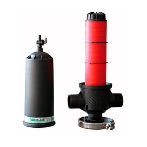 Irrigation disc filter - AFL397 - Scabarelli - mesh / plastic / manual
