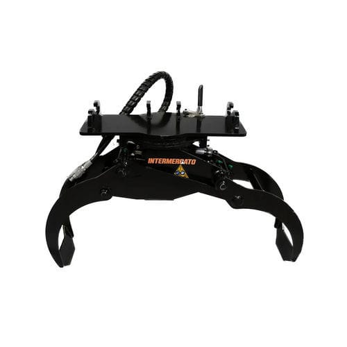 Forestry log grapple - 100501-N1-1 - Sherpa Miniloaders BV - for cranes