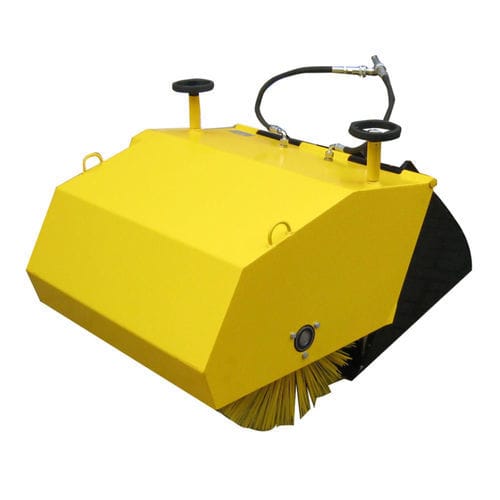 Tractor-mounted broom - 00926 - Sherpa Miniloaders BV