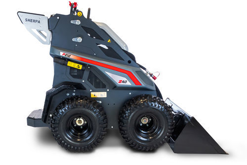 Rubber-tired loader - SHERPA Z40 - Sherpa Miniloaders BV - crawler / compact