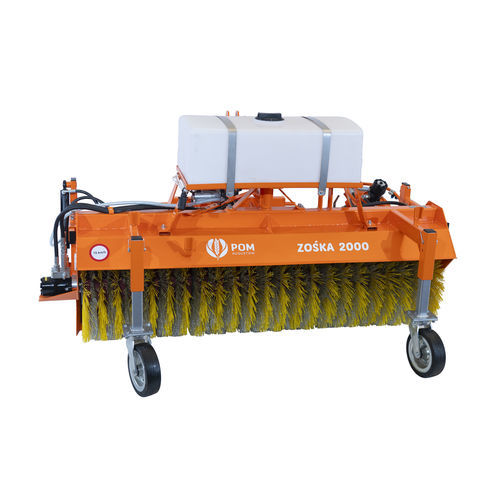 Tractor-mounted sweeper - T 8 series  - POM Augustów Sp. z o.o. - groundcare / front-mount / rear attachement