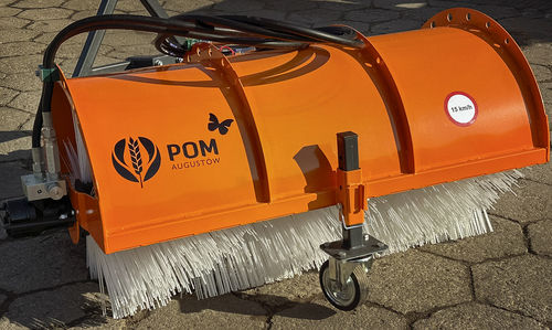 Mounted sweeper - T 804/0 - POM Augustów Sp. z o.o. - groundcare / for barns / arboriculture