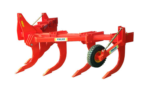 3-shank subsoiler - FI-SSB series - FIALHO e IRMAO LDA - 5-shank / with hydraulic adjustment / 3-point hitch