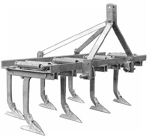Mounted field cultivator - CML - 5 - ARATRI BIAGIOLI Officine Meccaniche Sas - 3-point hitch / rigid tine / fixed