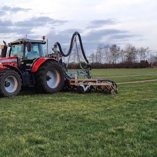Calcium amendment - Manumix - Berg Agrar GmbH - against soil acidity / soil fertility / slurry