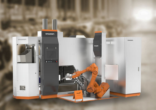 Cattle milking robot - DAWOON Co., Ltd - monostalle / compact
