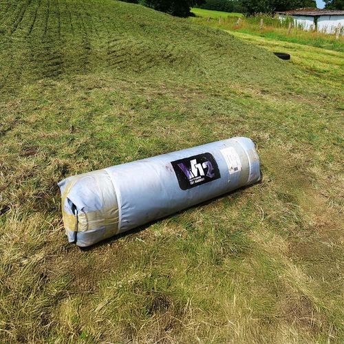 Silver silage film - V12 - Novagrar GmbH & Co. KG - stretch / barrier / cover