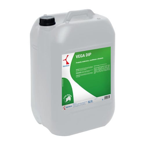 Liquid Disinfectant - VEGA DIP - Klareco S.r.l. - livestock / milking system