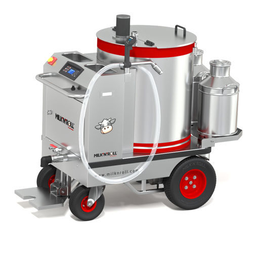 Calf automatic feed distribution unit - Milk’n’Roll Calf Management Solutions - mobile