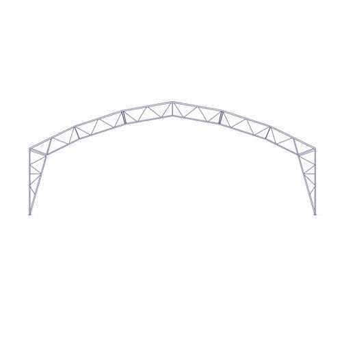 PVC warehouse - Finest Hall - steel frame / galvanized