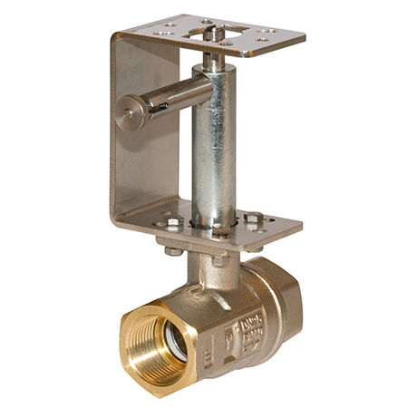 Manual valve - DC2 series - Comparato Nello S.r.l. - brass / 2-way