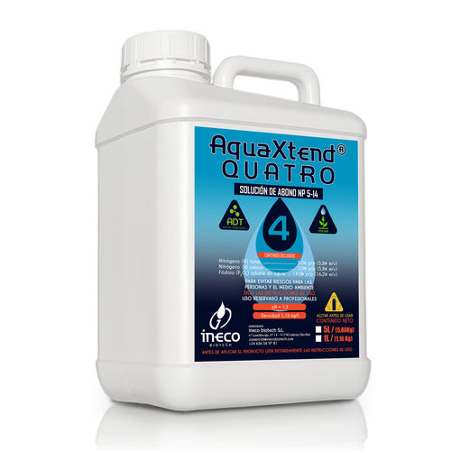 Liquid additive - AQUAXTEND QUATRO - Ineco Biotech