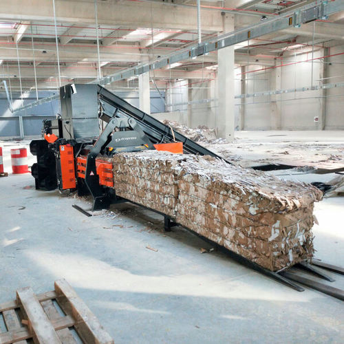 Rectangular baling press - EHB S40 - Ecopress group